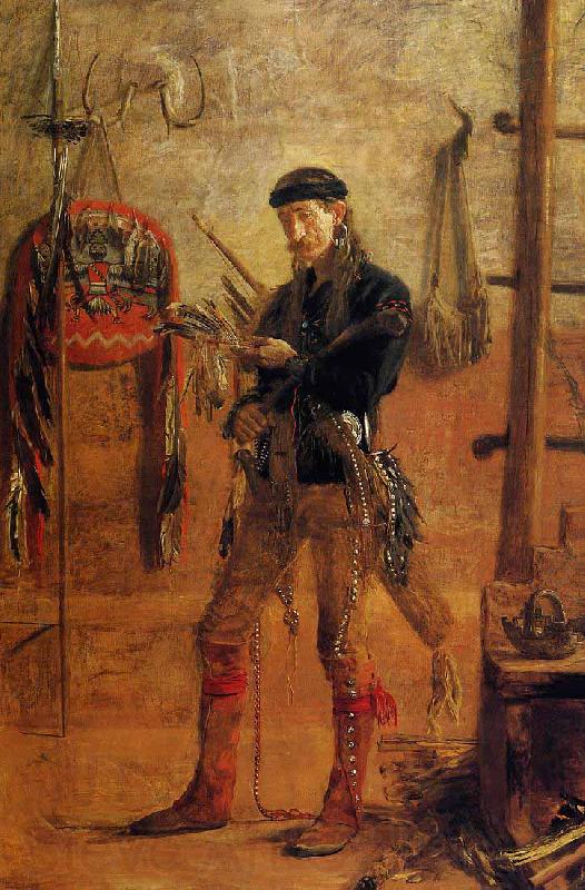 Thomas Eakins Portrait of Frank Hamilton Cushing Norge oil painting art